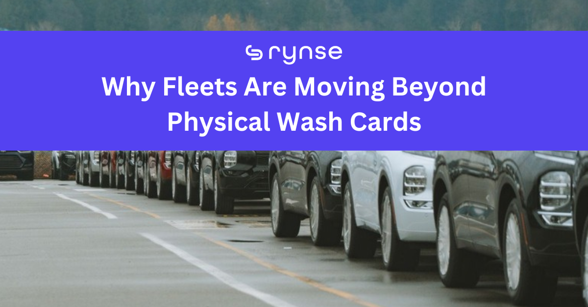Lineup of new SUVs blog thumbnail for Why Fleets Are Moving Beyond Physical Wash Cards