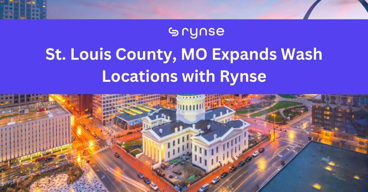 St. Louis County, MO Reduces Costs While Expanding from 1 to 48 Wash Locations with Rynse blog thumbnail
